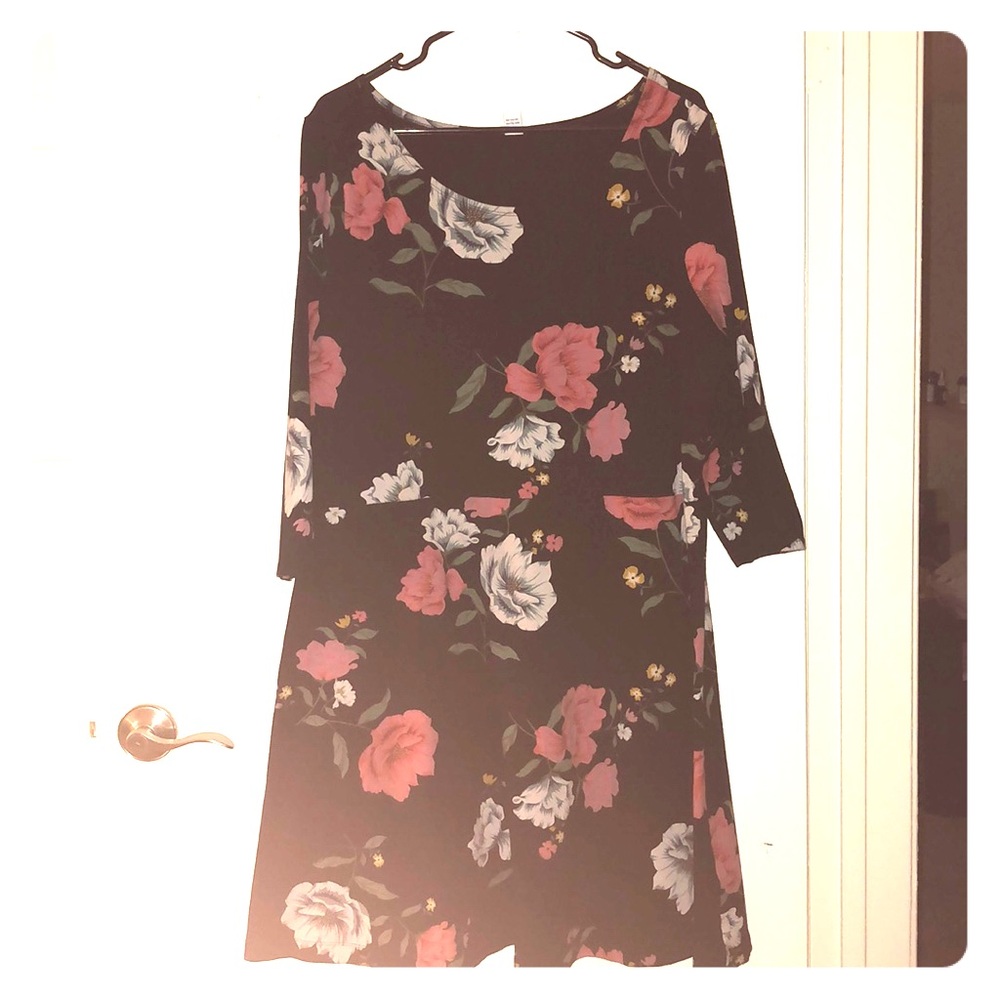 Floral Skater Dress